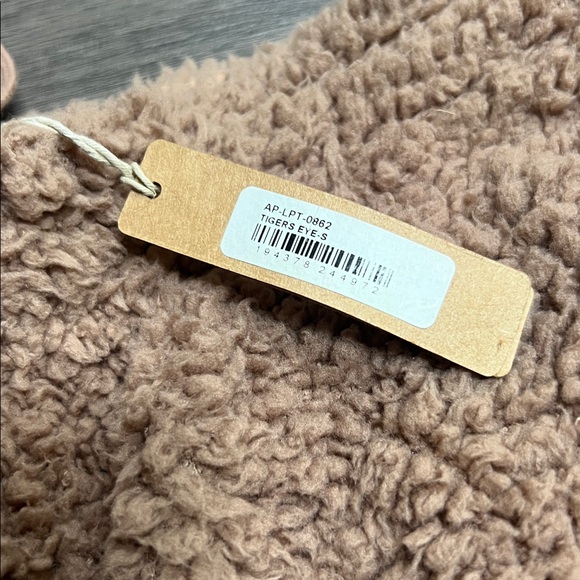 NWT SKIMS Tigers Eye Teddy Fleece Pants - Picture 3 of 6